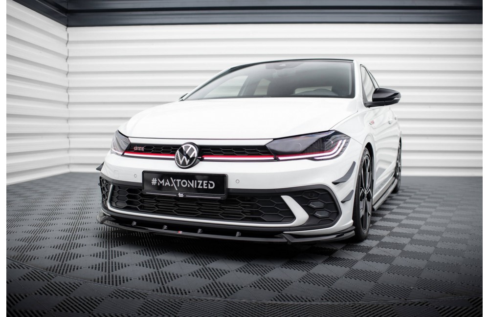 Front Splitter V.2 Volkswagen Polo GTI Mk6 Facelift