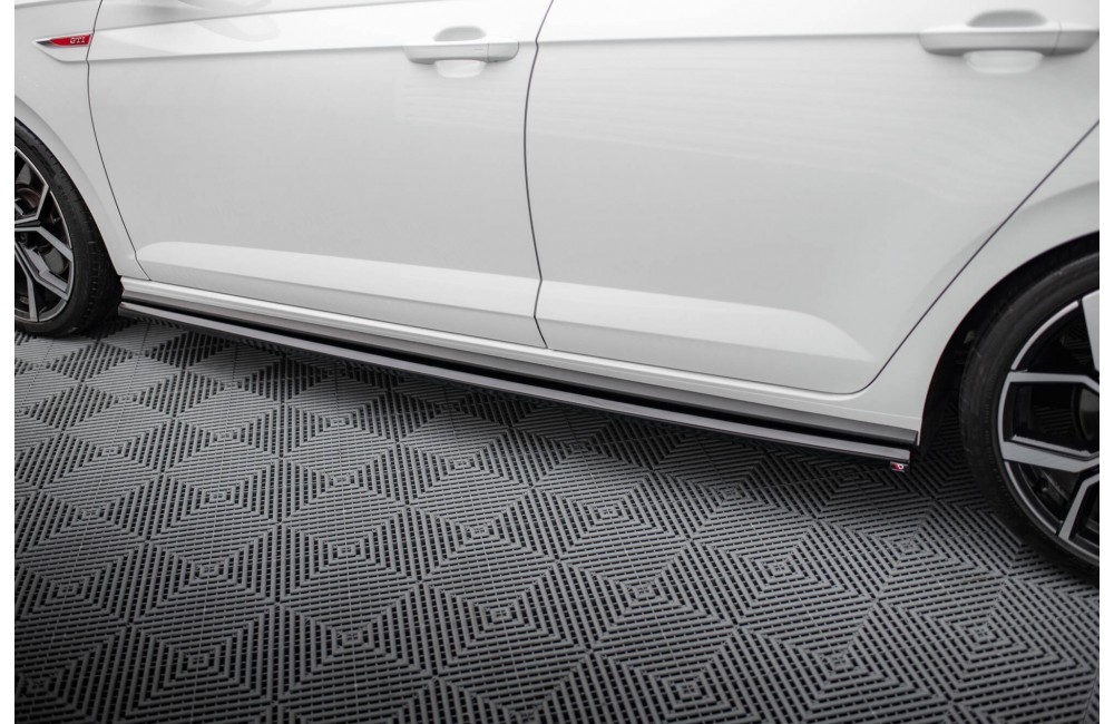 Side Skirts Diffusers Volkswagen Polo GTI Mk6 Facelift Side Skirts Diffusers Volkswagen Polo GTI Mk6 Facelift