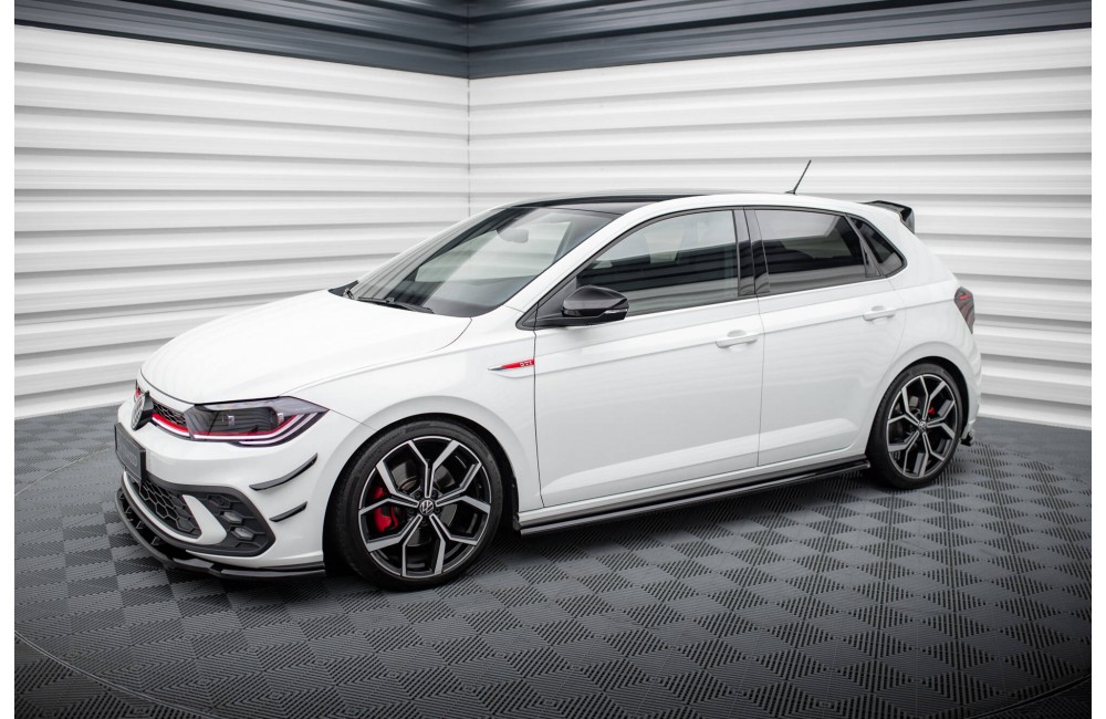 Set of Splitters Volkswagen Polo GTI Mk6 Facelift Set of Splitters Volkswagen Polo GTI Mk6 Facelift