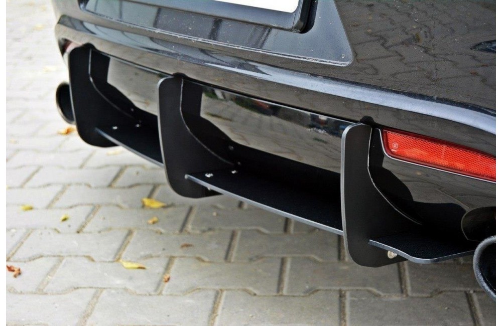 VW SCIROCCO R REAR DIFFUSER & REAR SIDE SPLITTERS VW SCIROCCO R REAR DIFFUSER & REAR SIDE SPLITTERS