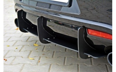 VW SCIROCCO R REAR DIFFUSER & REAR SIDE SPLITTERS