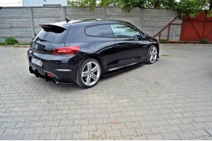 VW SCIROCCO R REAR DIFFUSER & REAR SIDE SPLITTERS VW SCIROCCO R REAR DIFFUSER & REAR SIDE SPLITTERS