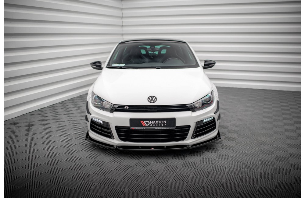 Front Splitter V.3 + Flaps Volkswagen Scirocco R Mk3