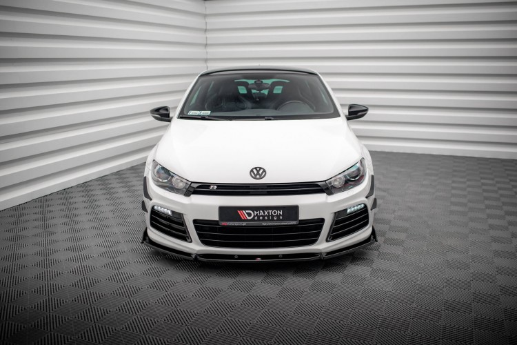 Μπροστινός Splitter V.3 + Flaps Volkswagen Scirocco R Mk3
