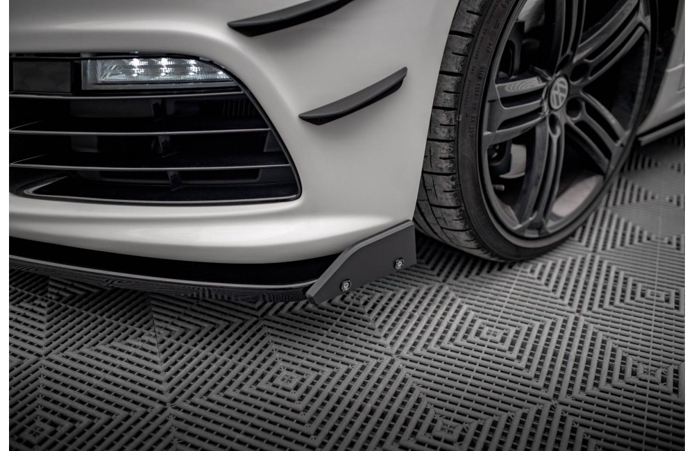 Front Splitter V.3 + Flaps Volkswagen Scirocco R Mk3