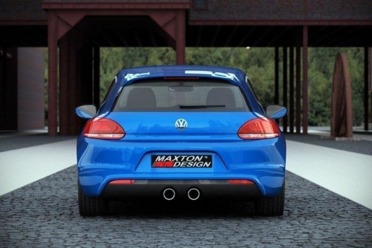Πίσω valance VW Scirocco III R με 2 τρύπες εξάτμισης