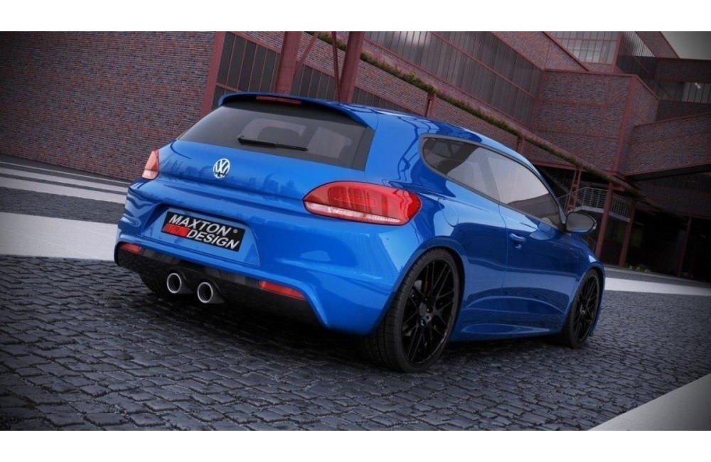 Rear valance VW Scirocco III R with 2 exhaust holes
