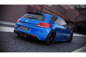 Rear valance VW Scirocco III R with 2 exhaust holes