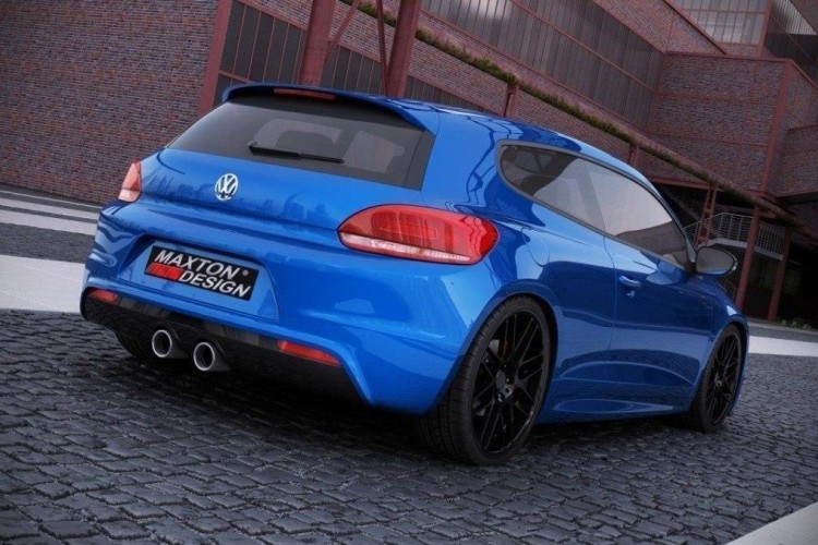Πίσω valance VW Scirocco III R με 2 τρύπες εξάτμισης