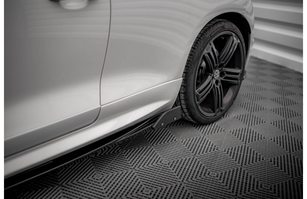 Side Skirts Diffusers V.2 + Flaps Volkswagen Scirocco R Mk3 Side Skirts Diffusers V.2 + Flaps Volkswagen Scirocco R Mk3