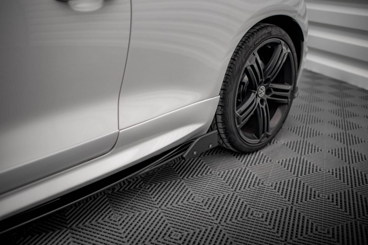 Πλευρικά Skirts Diffusers V.2 + Flaps Volkswagen Scirocco R Mk3