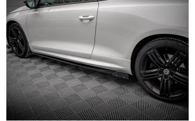 Side Skirts Diffusers V.2 + Flaps Volkswagen Scirocco R Mk3