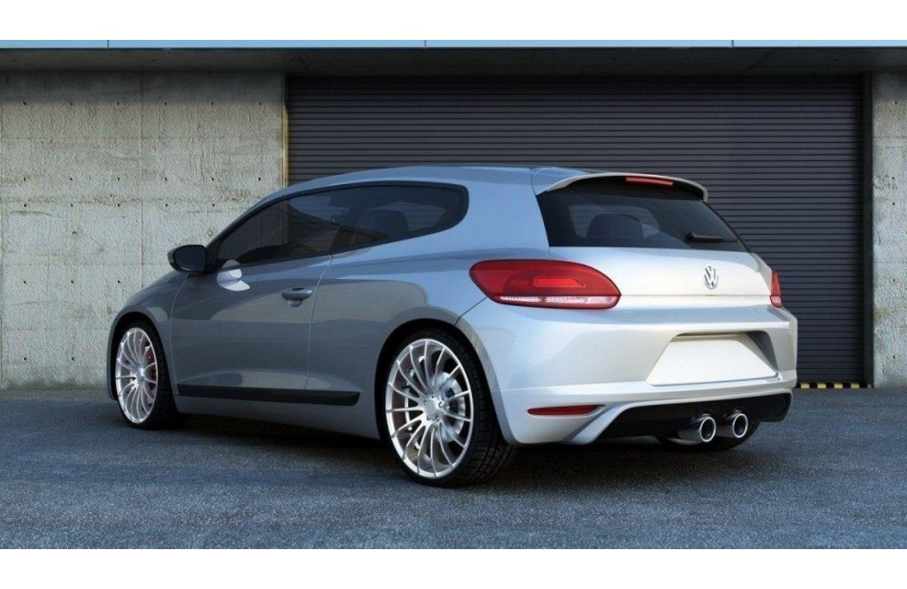 REAR BUMPER EXTENSION VW SCIROCCO STANDARD (SCIROCCO R LOOK)