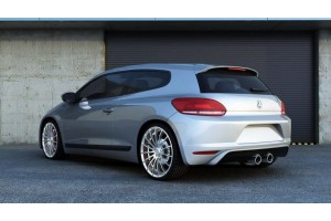 REAR BUMPER EXTENSION VW SCIROCCO STANDARD (SCIROCCO R LOOK)