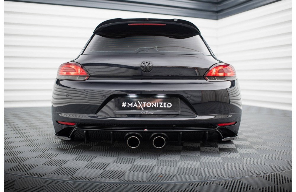 Rear Valance V.2 Volkswagen Scirocco Mk3 (R32 Exhaust)
