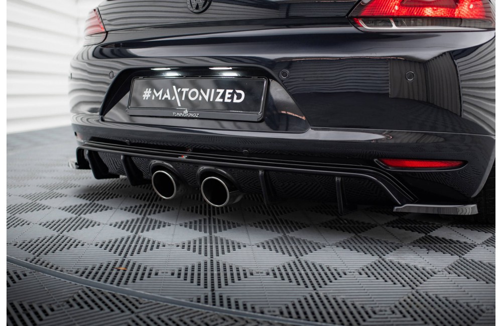 Rear Valance V.2 Volkswagen Scirocco Mk3 (R32 Exhaust)