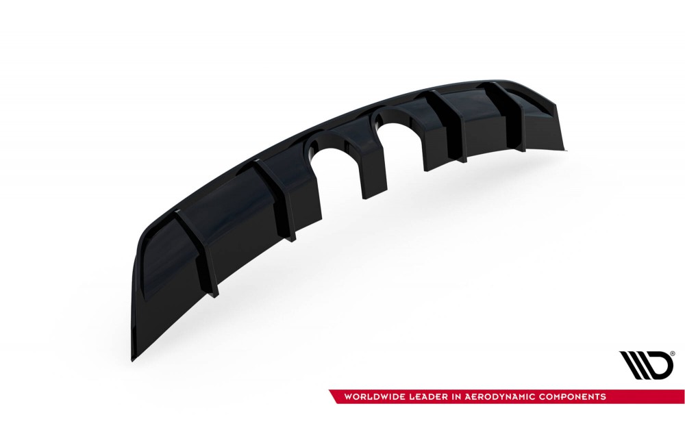 Rear Valance V.2 Volkswagen Scirocco Mk3 (R32 Exhaust)