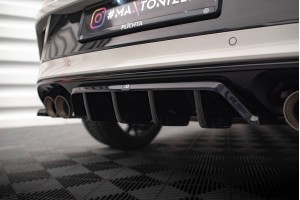 Rear Splitter (with vertical bars) Volkswagen T-Roc R / R-Line Mk1 Facelift