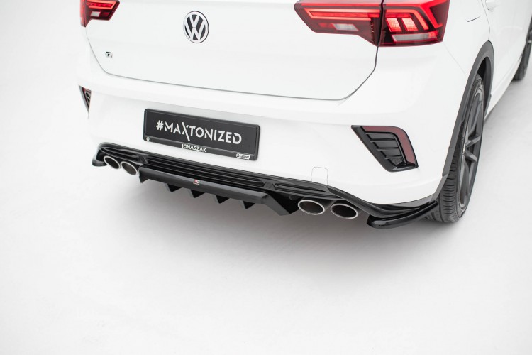 Κεντρικός Πίσω Splitter (με κατακόρυφες ράβδους) Volkswagen T-Roc R Mk1