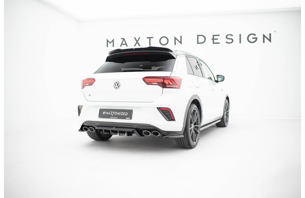 Central Rear Splitter (with vertical bars) Volkswagen T-Roc R Mk1 Central Rear Splitter (with vertical bars) Volkswagen T-Roc R Mk1