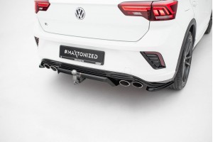 Central Rear Splitter (with vertical bars) Volkswagen T-Roc R Mk1 Central Rear Splitter (with vertical bars) Volkswagen T-Roc R Mk1