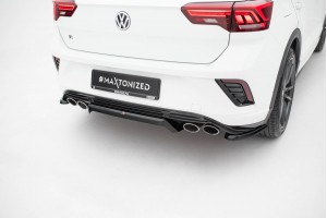 Central Rear Splitter (with vertical bars) Volkswagen T-Roc R Mk1 Central Rear Splitter (with vertical bars) Volkswagen T-Roc R Mk1
