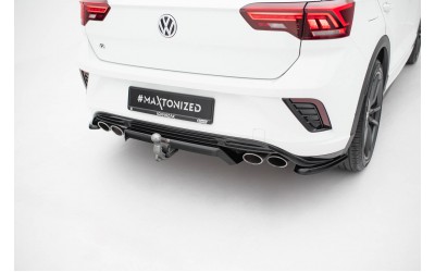 Central Rear Splitter (with vertical bars) Volkswagen T-Roc R Mk1