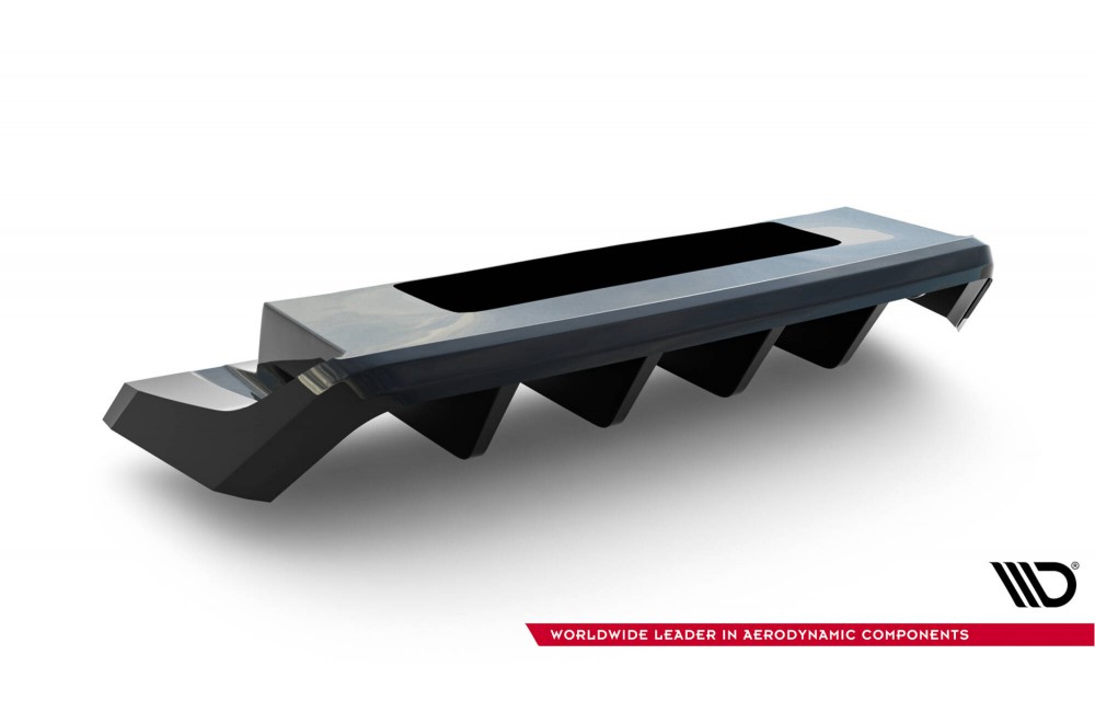 Central Rear Splitter (with vertical bars) Volkswagen T-Roc R Mk1 Central Rear Splitter (with vertical bars) Volkswagen T-Roc R Mk1