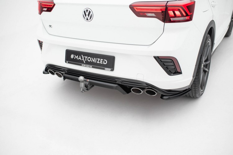 Κεντρικός Πίσω Splitter (με κατακόρυφες ράβδους) Volkswagen T-Roc R Mk1
