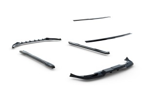 Set of Splitters Volkswagen T-Roc R-Line Mk2