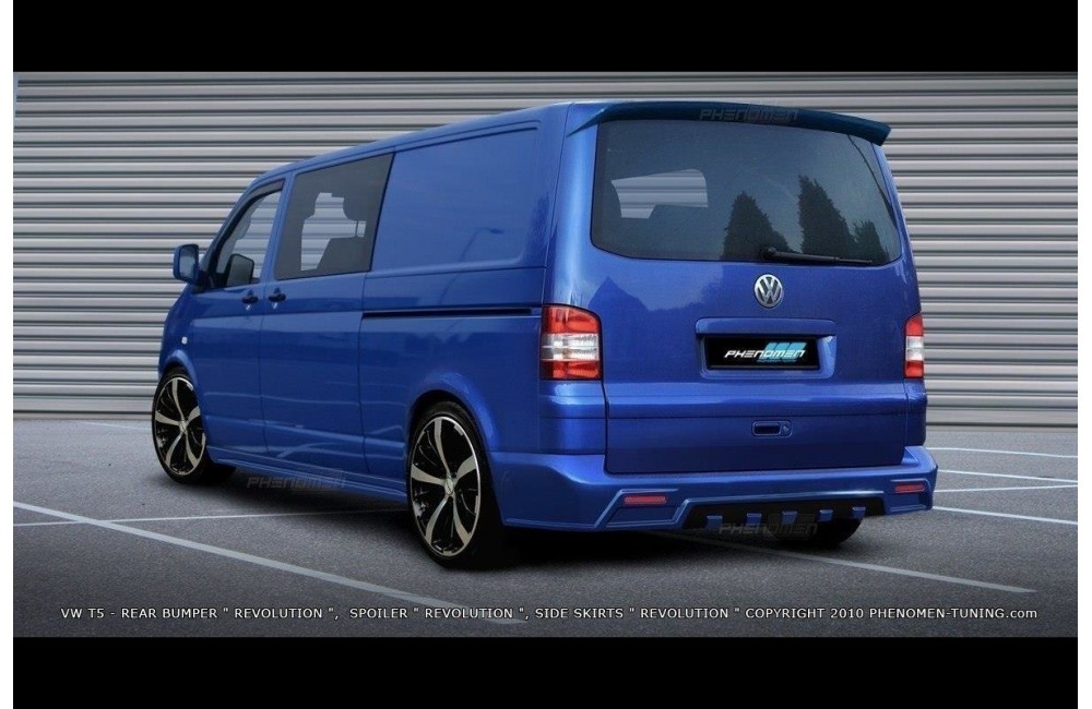 REAR BUMPER VW T5 < REVOLUTION > TUV TEILGUTACHTEN