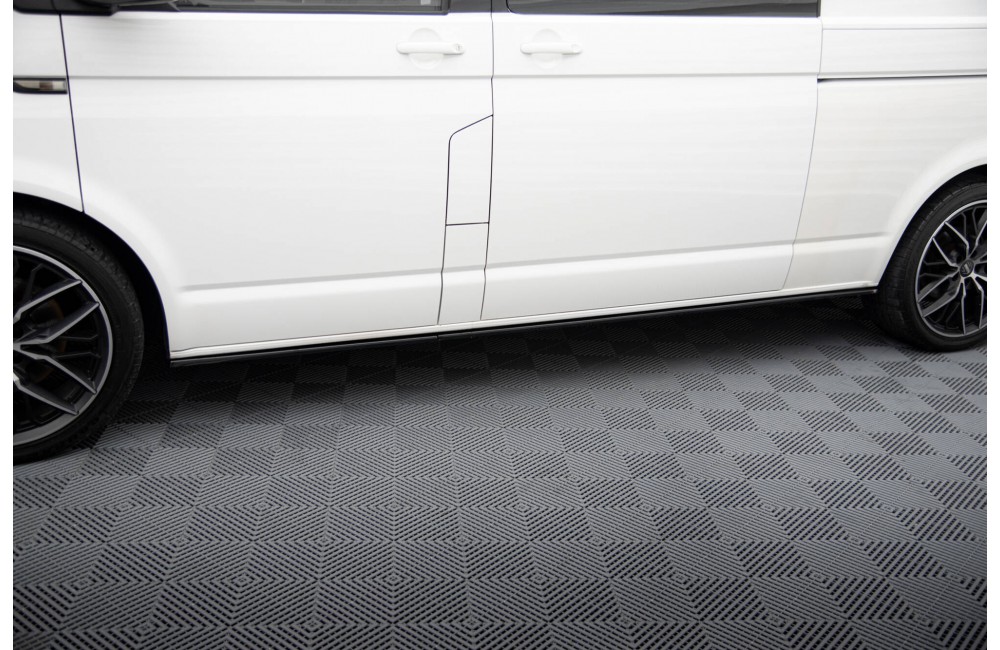 Side Skirts Diffusers Volkswagen T6 Long Facelift Side Skirts Diffusers Volkswagen T6 Long Facelift