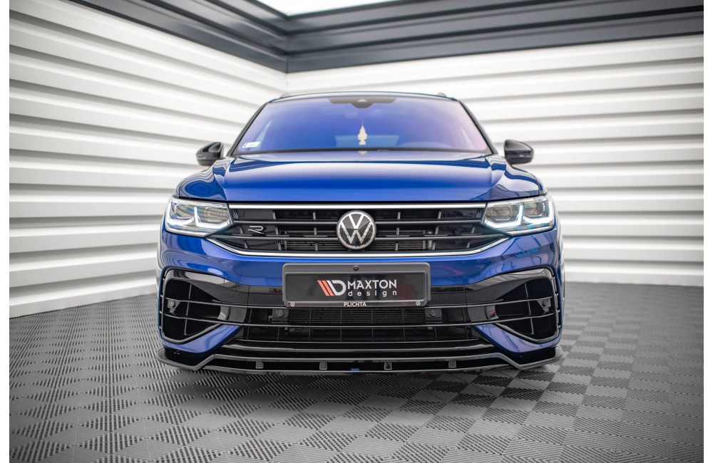 Front Splitter V.1 Volkswagen Tiguan R / R-Line Mk2 Facelift