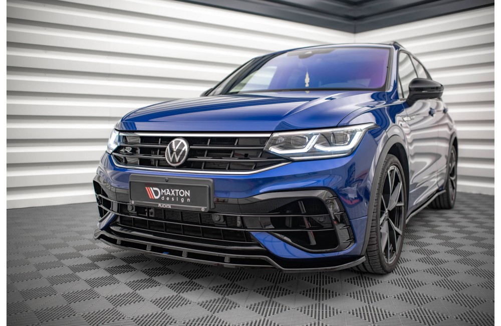 Front Splitter V.1 Volkswagen Tiguan R / R-Line Mk2 Facelift