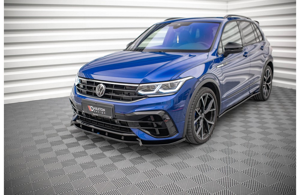 Front Splitter V.2 Volkswagen Tiguan R / R-Line Mk2 Facelift