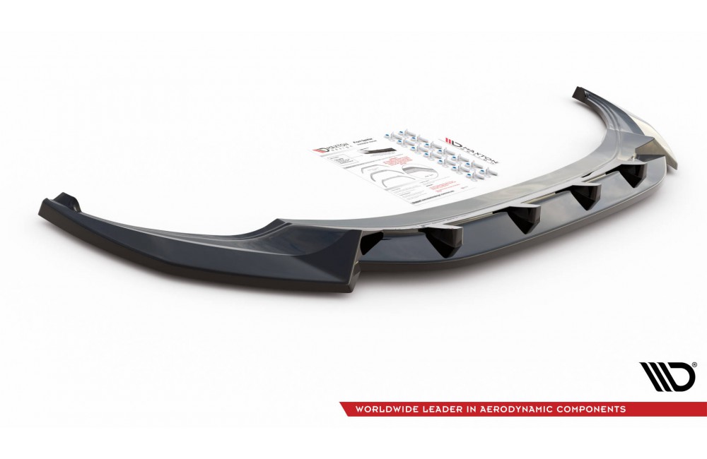 Front Splitter V.2 Volkswagen Tiguan R / R-Line Mk2 Facelift
