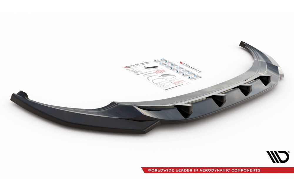 Front Splitter V.3 Volkswagen Tiguan R / R-Line Mk2 Facelift