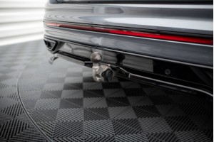 Rear Splitter (with vertical bars) Volkswagen Tiguan Allspace R-Line Mk2 Facelift