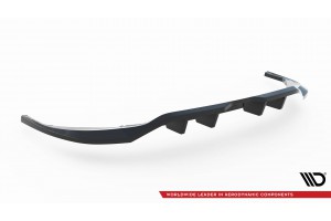 Rear Splitter (with vertical bars) Volkswagen Tiguan Allspace R-Line Mk2 Facelift