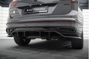 Rear Splitter (with vertical bars) Volkswagen Tiguan R-Line Mk2 Facelift