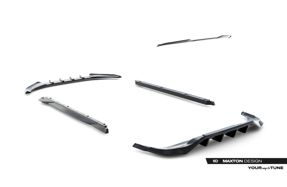 Set of Splitters Volkswagen Tiguan R-Line Mk3 