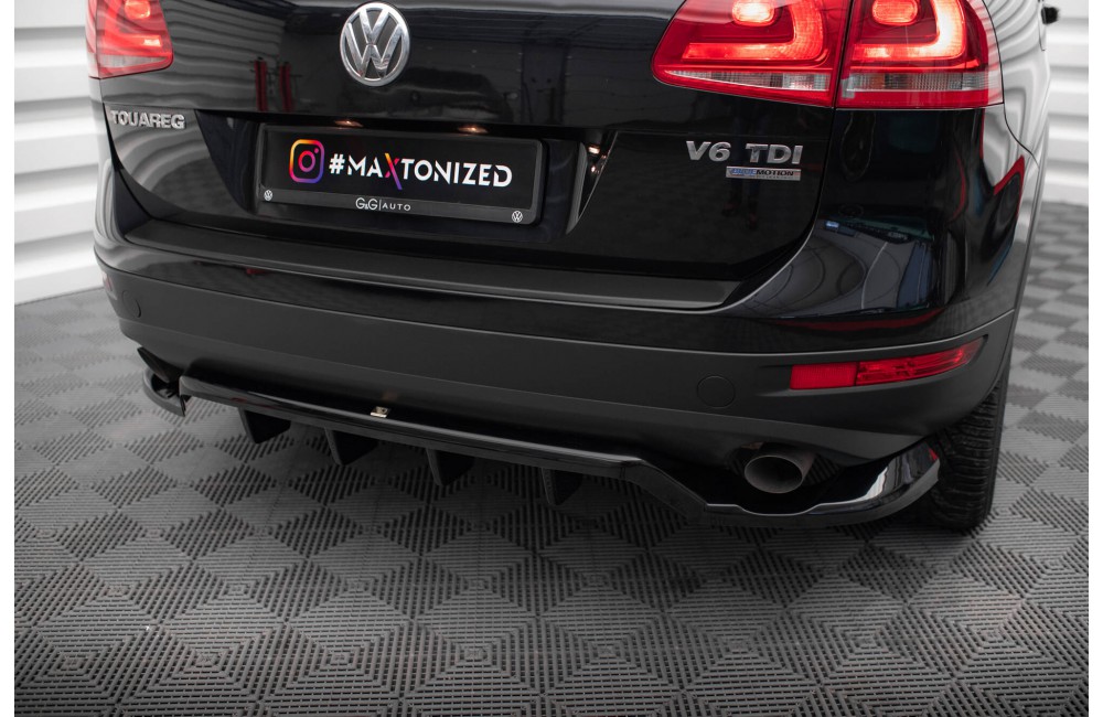 Rear Splitter (with vertical bars) Volkswagen Touareg Mk2