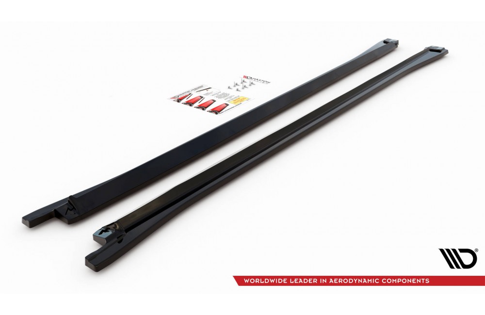 Side Skirts Diffusers Volkswagen Touareg R-line Mk3 Side Skirts Diffusers Volkswagen Touareg R-line Mk3