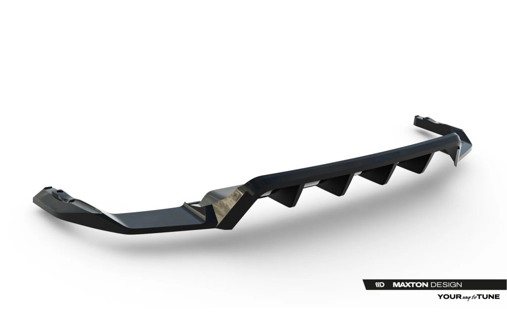 Rear Splitter (with vertical bars) Volkswagen Touareg Elegance Mk3 Facelift