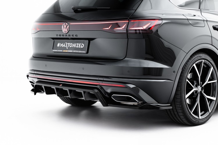 Πίσω Splitter (με κάθετους στύλους) Volkswagen Touareg R-Line Mk3 Facelift