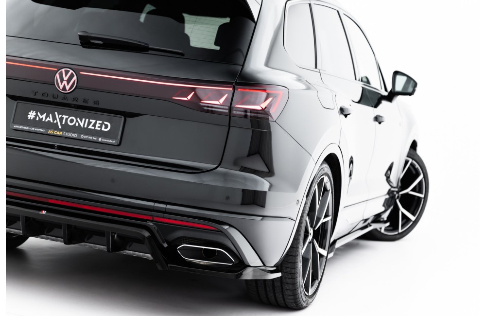 Rear Splitter (with vertical bars) Volkswagen Touareg R-Line Mk3 Facelift