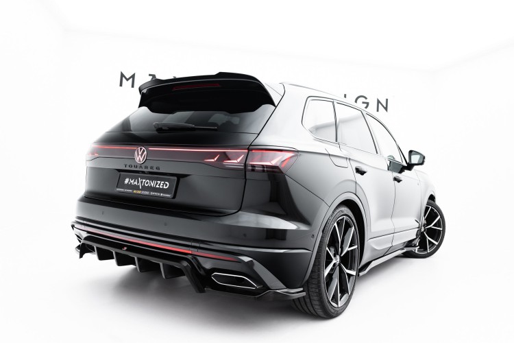 Πίσω Splitter (με κάθετους στύλους) Volkswagen Touareg R-Line Mk3 Facelift