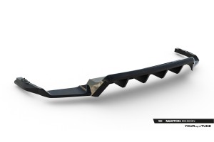 Rear Splitter (with vertical bars) Volkswagen Touareg R-Line Mk3 Facelift