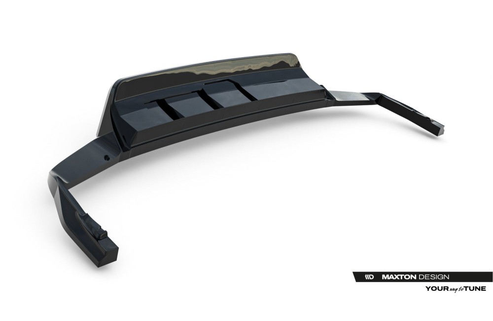 Rear Splitter (with vertical bars) Volkswagen Touareg R-Line Mk3 Facelift