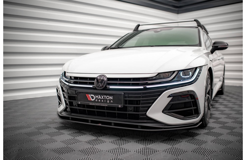 Street Pro Front Splitter Volkswagen Arteon R - Black